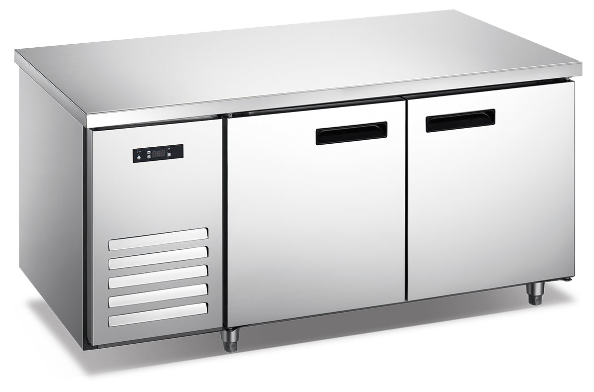 Coldstar ES-G1200F Double Door Stainless Steel Bench Chiller