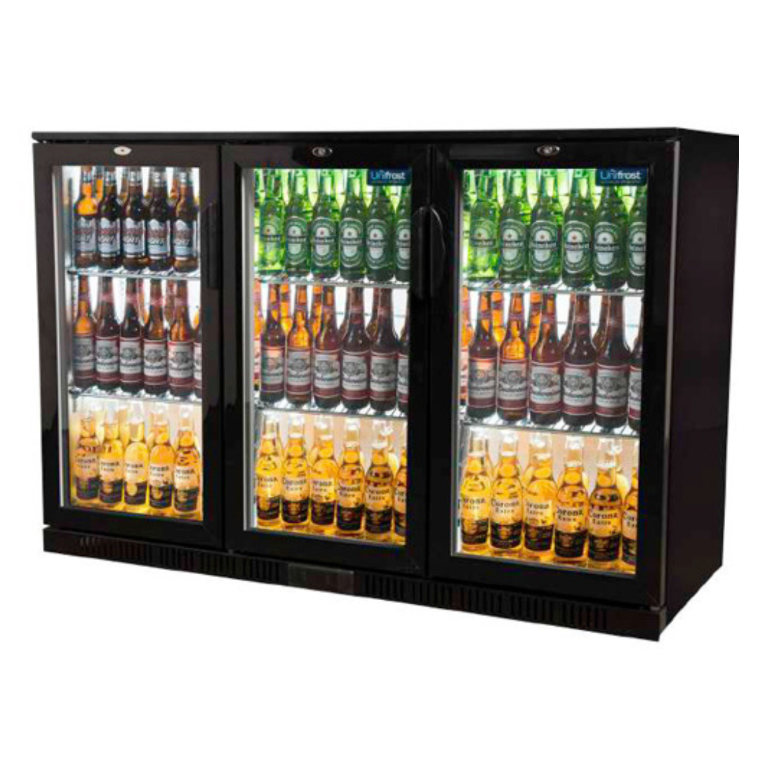 Unifrost BC30HBE Three door hinged bottle cooler