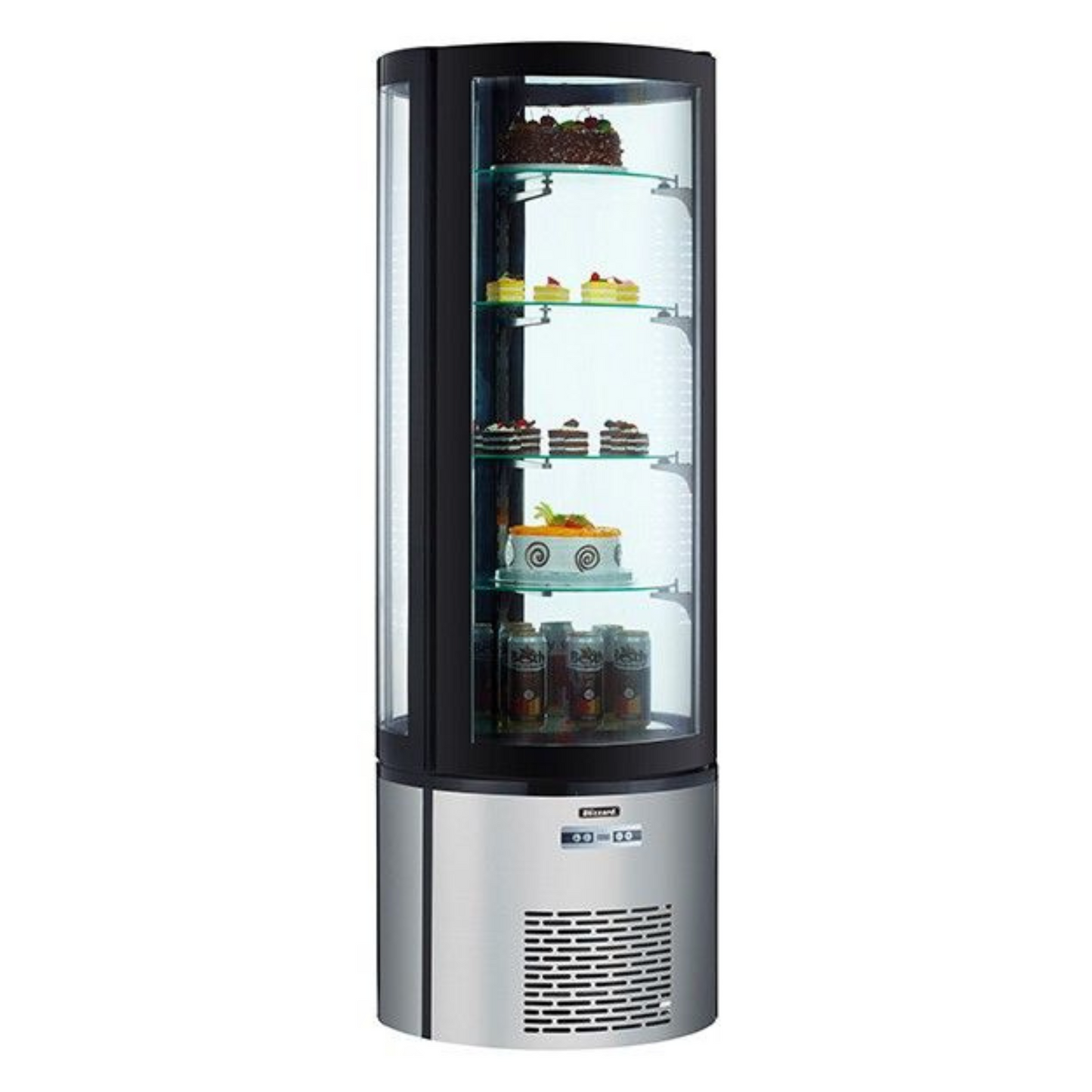 Blizzard CD400R Round Case Cake Display 360l