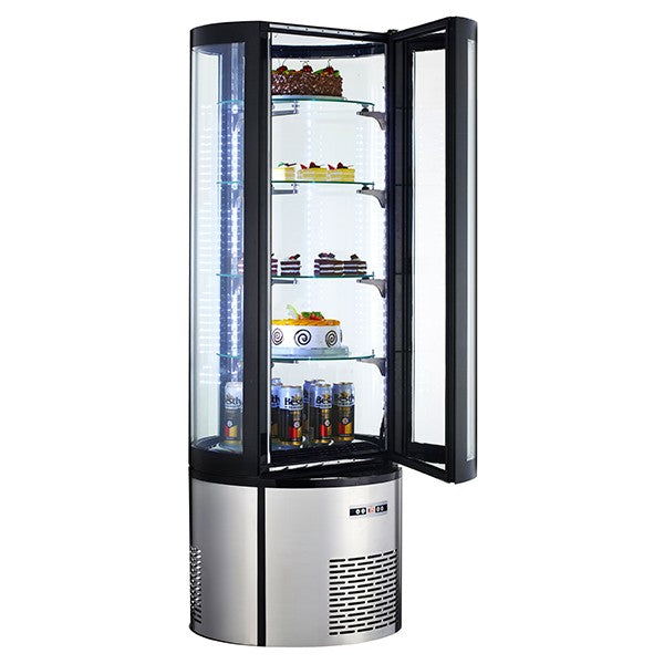 Blizzard CD400R Round Case Cake Display 360l