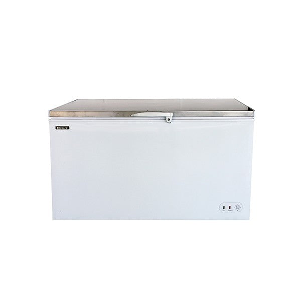 Blizzard CF450SS Stainless Steel Lid Chest Freezer 450l