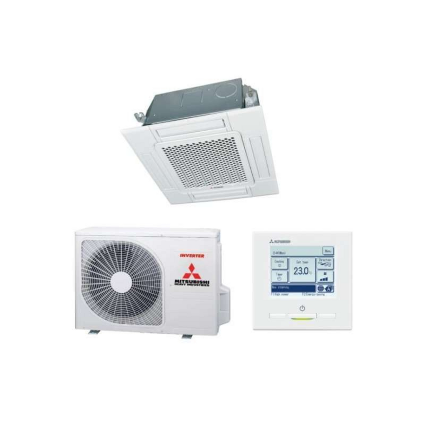 MHI Air Conditioning FDTC35VH Compact Cassette