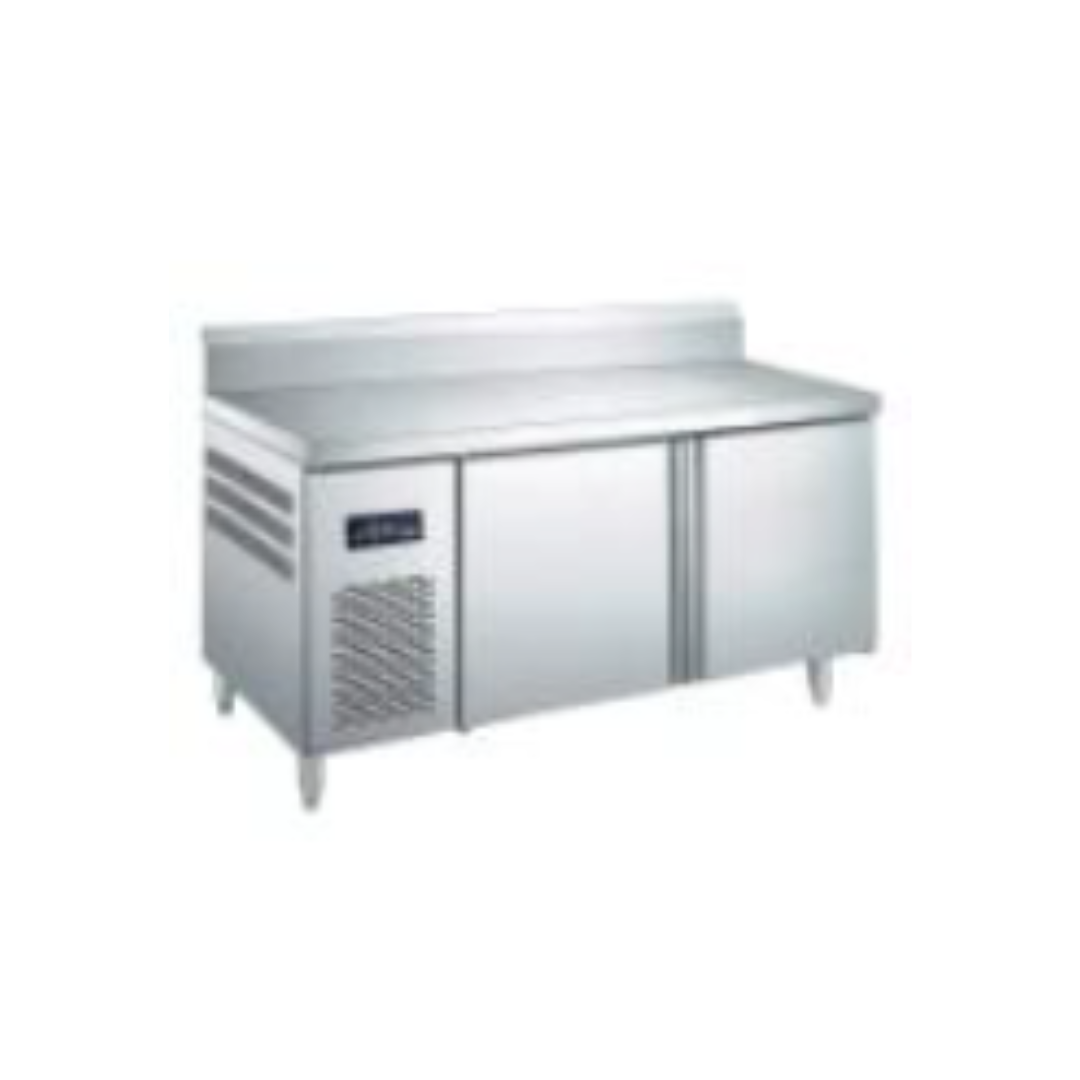 Coldstar ES-G1200F-A Double Door Stainless Steel Bench Chiller with Upstand