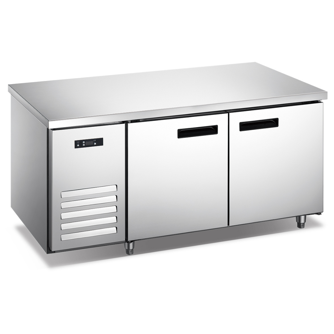Coldstar ES-G1200F Double Door Stainless Steel Bench Chiller