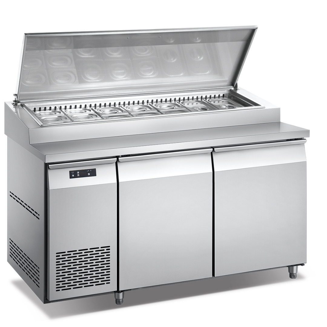 Coldstar ES-PS1200F-1M Double Door Stainless Steel Pizza Counter