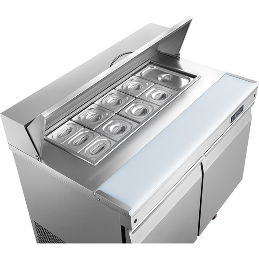 Coldstar ES-SL1800F-2M triple Door Stainless Steel Salad Counter