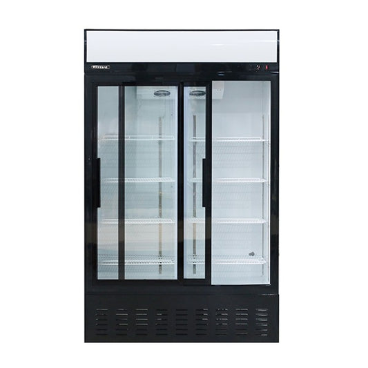 Blizzard GD630 Double Glass Door Merchandiser 630l