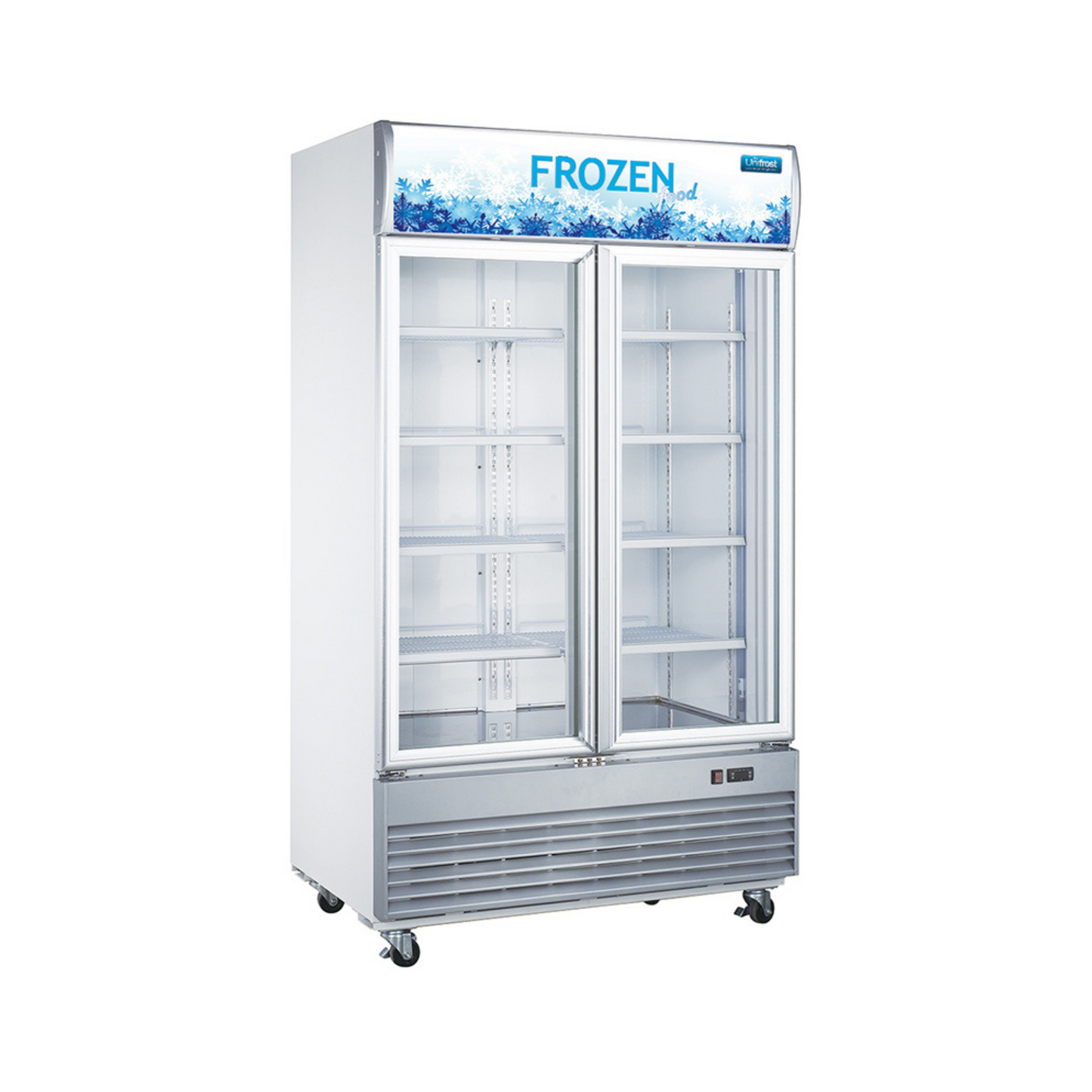 Unifrost GDF1200 Large double door display freezer
