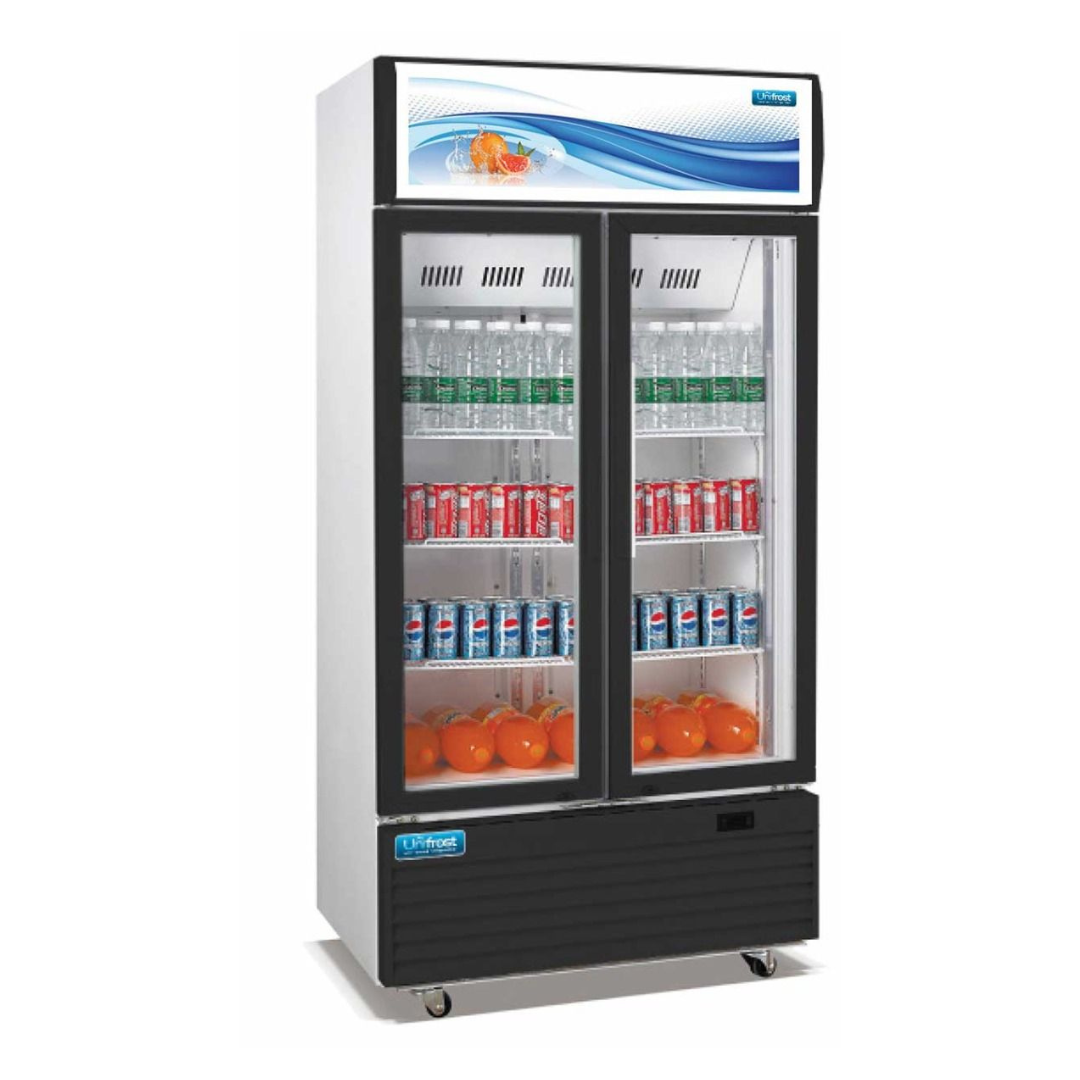 Unifrost GDR1200C Ventilated Display Chiller with Canopy