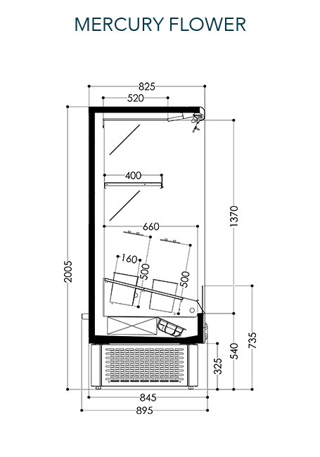 Freor Mercury Flower Display