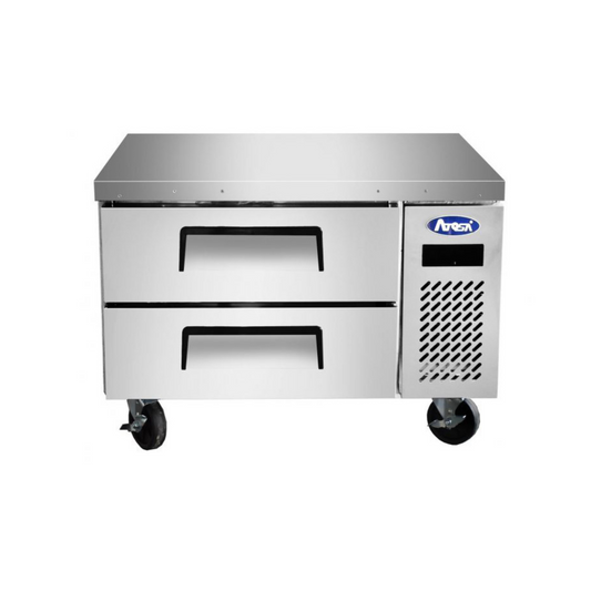 Front view of the Atosa MGF8448GR Chef Base Fridge 
Sold by DS Refrigeration