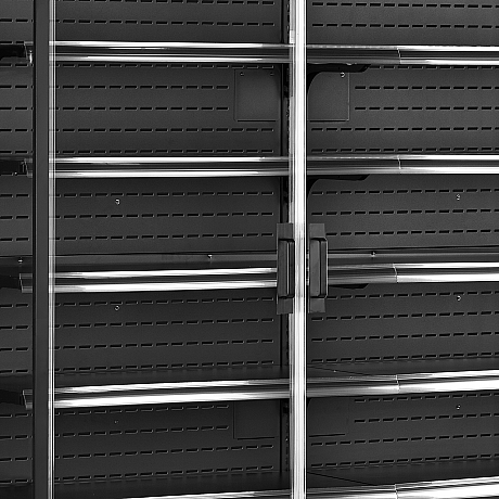 Tefcold PC2500B Multideck with glass doors