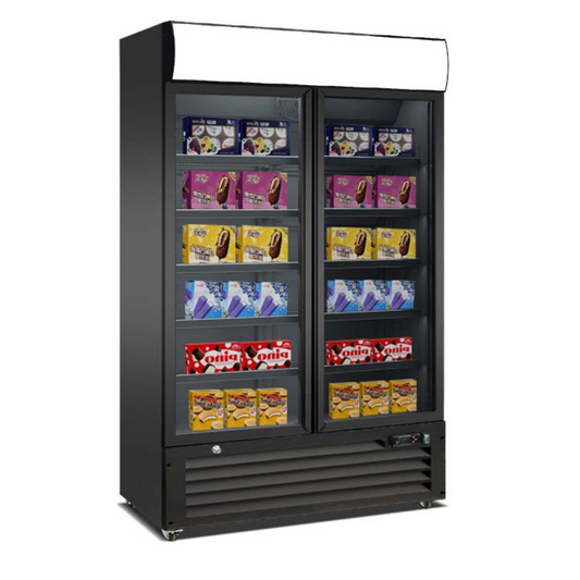 Coldstar RBD-1330H Double Door Display Freezer