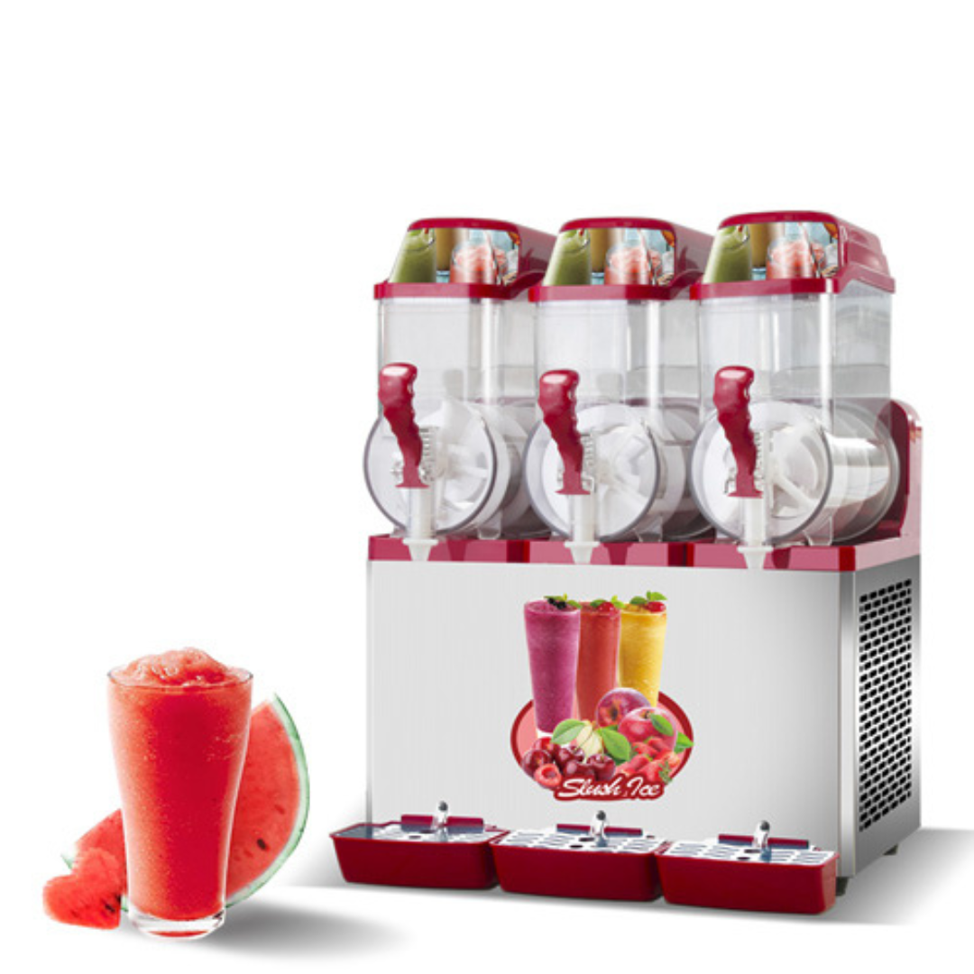 Front view of the Bestfood SM312 Triple Barrel Slush Machine
Sold by DS Refrigeration