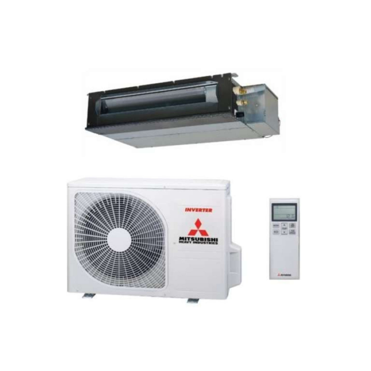 MHI Air Conditioning SRR25ZS-W Slim Ducted Series Hyper Inverter