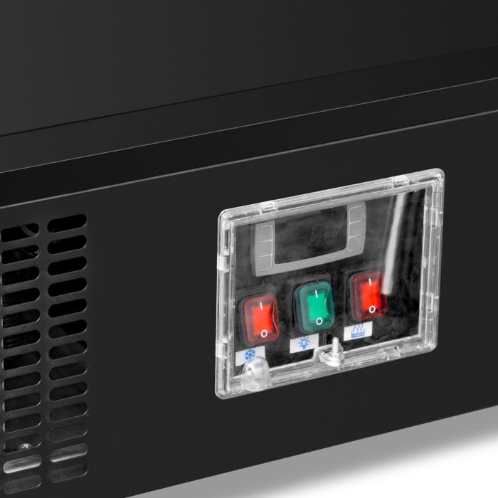 Blizzard BTD Black Open Front Multideck