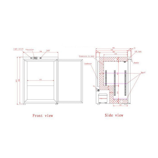 Blizzard GF140 Glass Froster (112 Glasses)