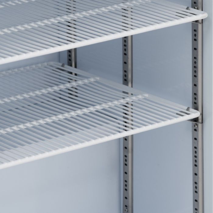 Blizzard UCF140CR Glass Door Stainless Steel Under Counter Freezer 105l