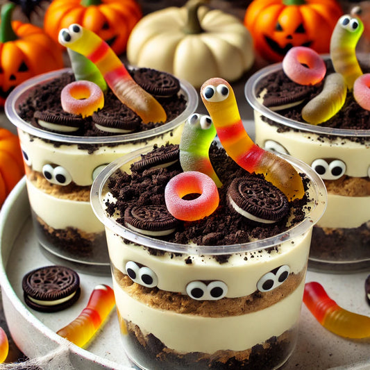 Halloween Recipes: Chilling Creepy Crawly Cheesecake Cups