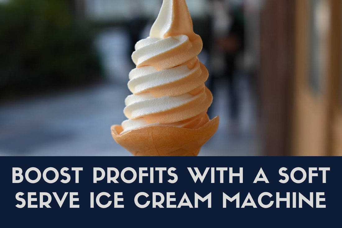 Add Sweet Profits to Your Business with a Soft Serve Ice Cream Machine