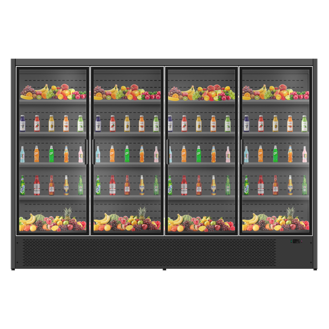 Coldstar BFG-2508 4 Door Glass Door Multideck