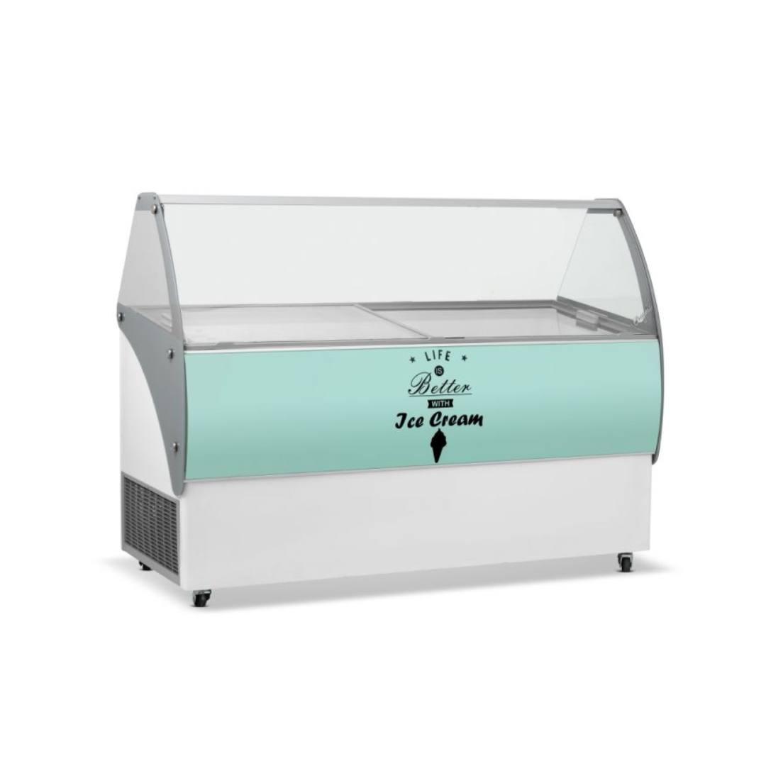 Crystal 557L Elegante Ice Cream Display