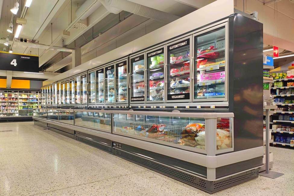 Freor Delta Freezer Display