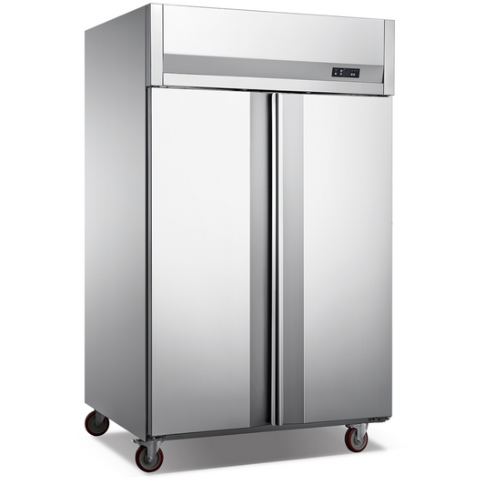 Coldstar ES-D1.0F-2M Double Door Stainless Steel Freezer