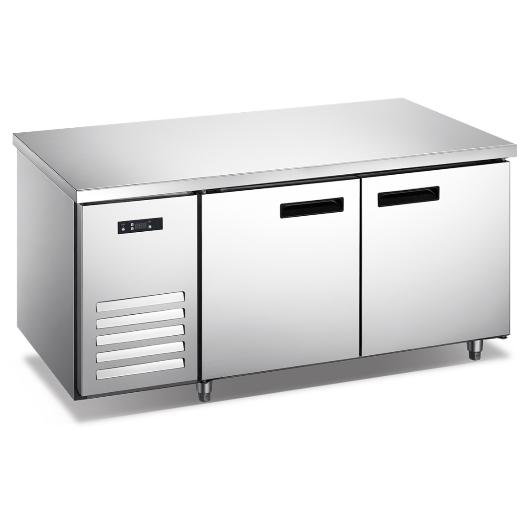 Coldstar ES-G1500F Double Door Stainless Steel Bench Chiller