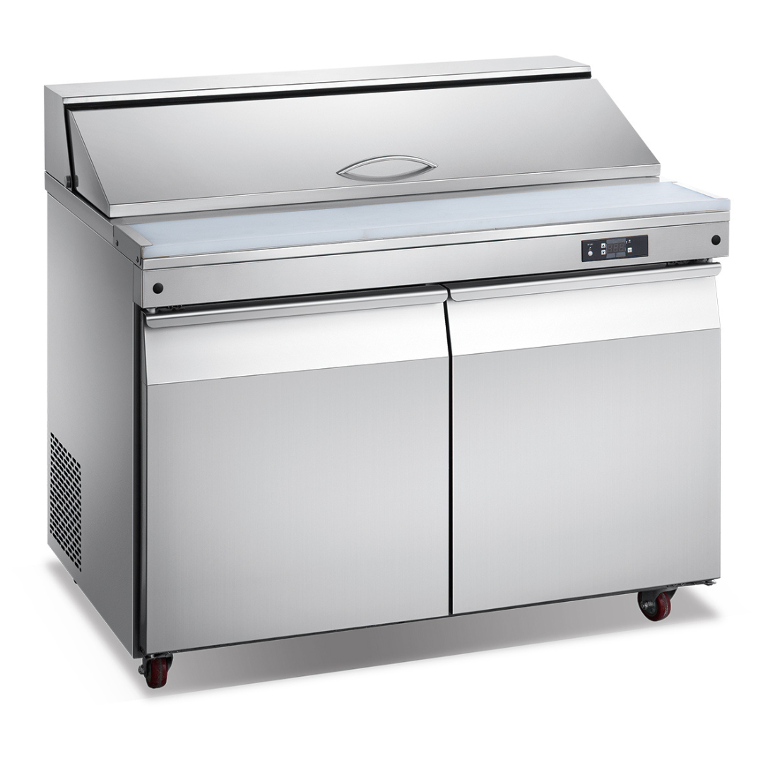 Coldstar ES-SL1200F-2M Double Door Stainless Steel Salad Counter