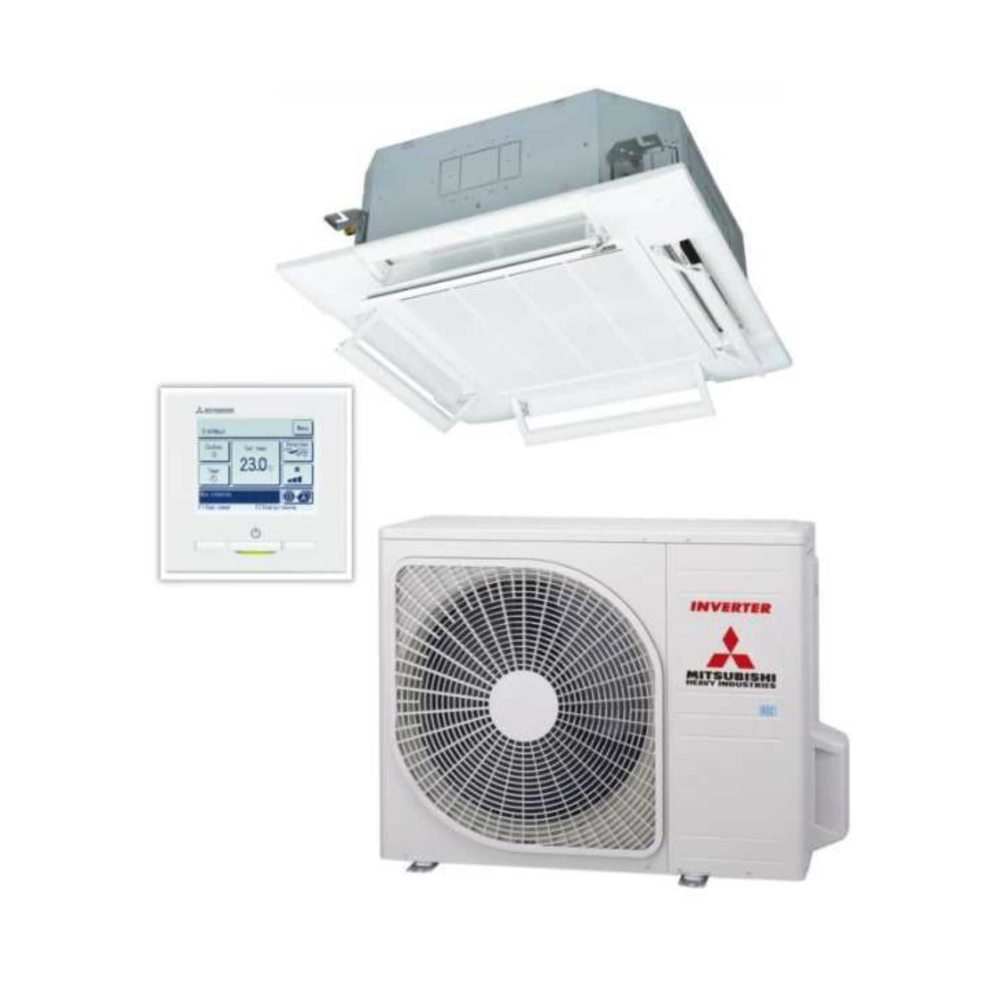 MHI Air Conditioning FDT60VH Standard Cassette DS Refrigeration mhi-air-conditioning-fdt60vh-standard-cassette-ds-refrigeration