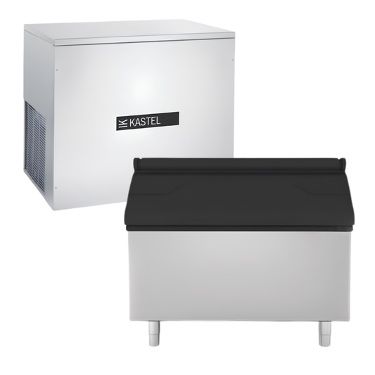 Kastel KP320 Ice Cube Maker + STS400 Storage Bin