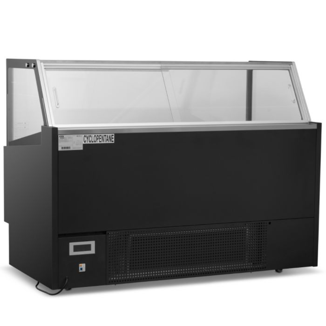 Blizzard LUXE15   15 pan Ice Cream Display