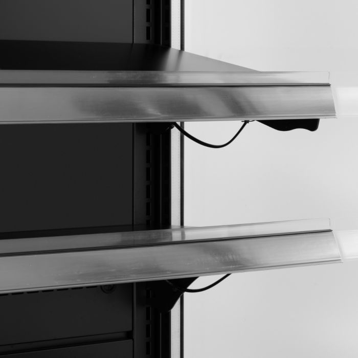 Blizzard BTD Black Open Front Multideck