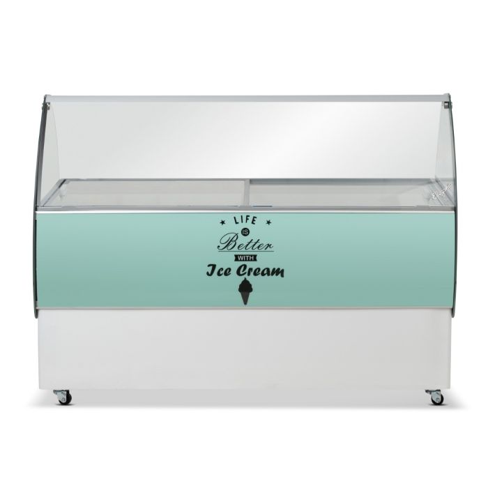 Crystal 557L Elegante Ice Cream Display