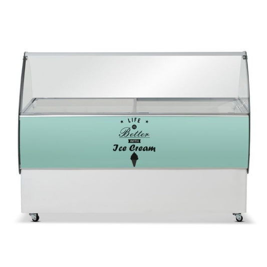 Crystal 557L Elegante Ice Cream Display